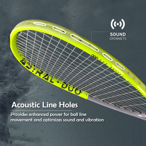 Nouvelle <span class=keywords><strong>raquette</strong></span> de squash série Gemini en graphène et fibre de carbone, design léger pour l'entraînement sportif en extérieur - Product Image 2