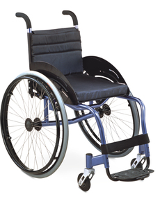 <span class=keywords><strong>Fauteuil</strong></span> <span class=keywords><strong>roulant</strong></span> sport en aluminium léger avec roues arrière à dégagement rapide pour personnes handicapées - Product Image 4