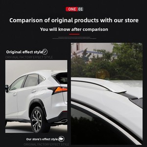 High-End Luggage <strong>Roof</strong> <strong>Rack</strong> For Lexus NX200 &amp; NX300 Luggage <strong>Rack</strong> for Enhanced Sun Visor <strong>Wind</strong> &amp; Bug <strong>Deflectors</strong> Car Accessory - Product Image 3