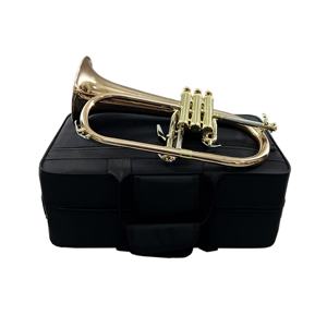 SEASOUND Professional JYFG410PC BB Flugelhorn Berkualitas Tinggi dengan Bodi Perunggu Tembaga Fosfor dan Permukaan Lapisan Emas - Product Image 6