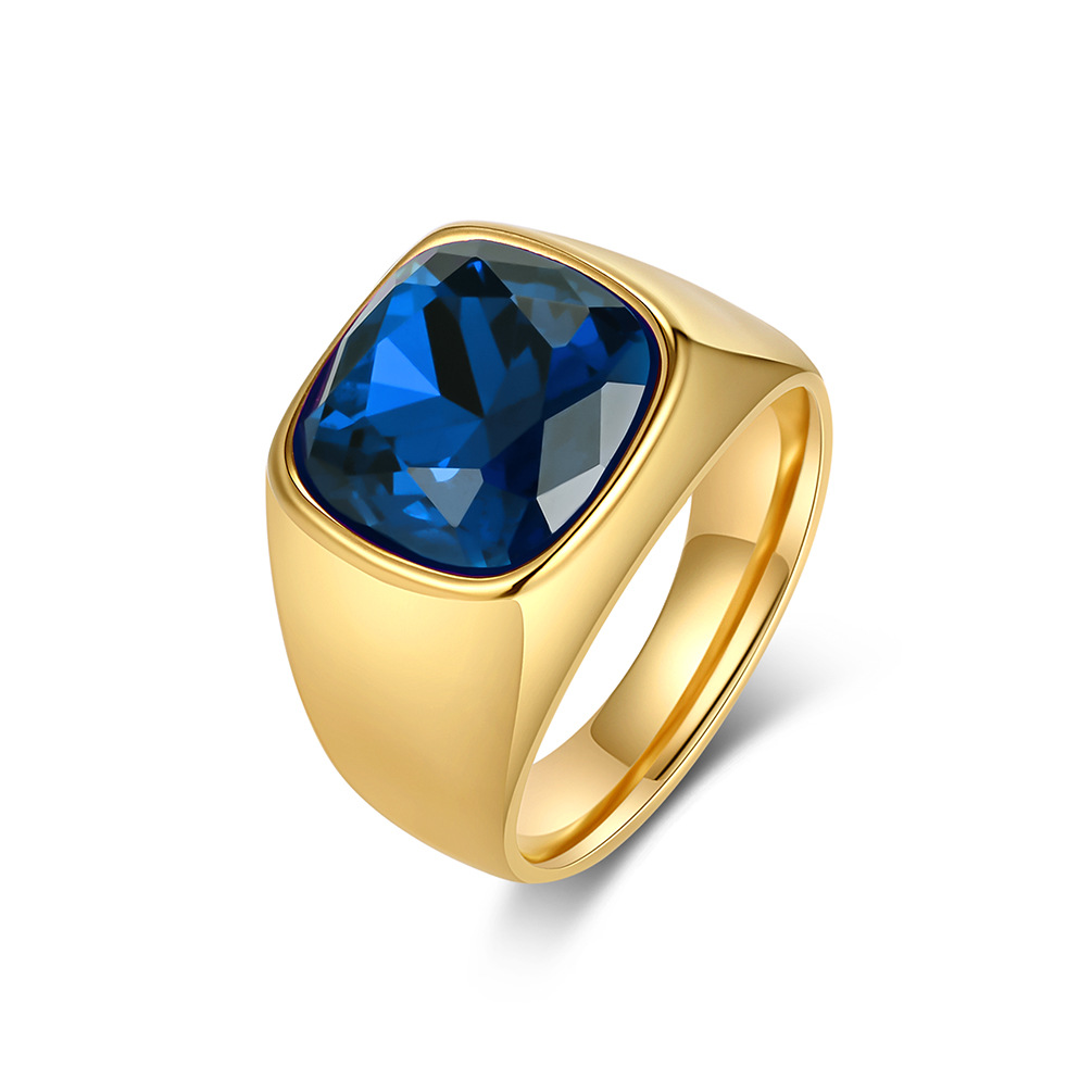 Diamant bleu doré
