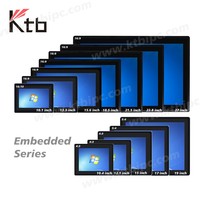 Panel PC Industrial KTB de 21.5'', Computadora Industrial Integrada con Pantalla Táctil Resistente al Agua, IPC con 4G, WiFi y Montaje Resistente