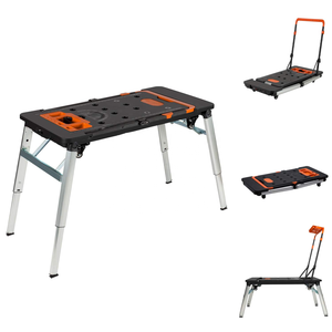 KASTFORCE Folding Sawhorse 2200 Lb /1000kg Capacity - View #7