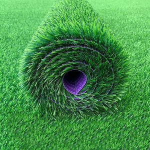 Commercio all'ingrosso della fabbrica 30mm erba erba artificiale tappeto verde per il <span class=keywords><strong>calcio</strong></span> paesaggio all'aperto erba artificiale pavimentazione sportiva - Product Image 1