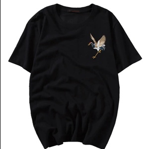Camiseta de Manga Corta para Hombre, Estilo Chino, Tejido de Algodón 100%, Corte Regular, Cómoda, Transpirable y Antiarrugas - Product Image 2