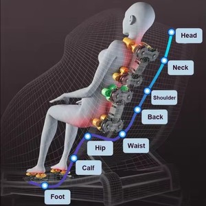 Sillón de Masaje con Música Bluetooth HIFI, Sillón de Masaje Eléctrico de Gravedad Cero para Oficina y Salón - Product Image 3