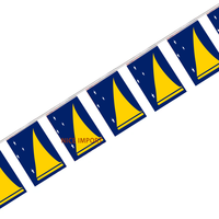 Guirlande de drapeaux Tokelau, mini-drapeaux, décoration pour l'école, les fêtes, les salles de classe, les événements sportifs