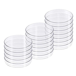 Rifornimento di fabbrica miglior prezzo 90 mm monouso laboratorio di plastica medica piatto di coltura di cellule Petri - Product Image 1