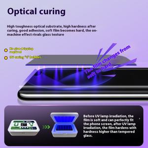 Láminas Protectoras de Pantalla de Hidrogel Anti-Huellas con Protección UV para Pantallas Curvas - Película de Hidrogel UV Venta al por Mayor - Product Image 2