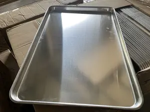 Aluminum Sheet Pan Full Size 26 X 18 Inch Commercial Bakery Cake Bun Pan Baking Tray