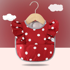 Eating Bib Water <strong>and</strong> Dirt Resistant Disposable Children's Gown Men's <strong>and</strong> Women's Baby Food Children's Sleeveless Summer <strong>Apron</strong> - Product Image 3