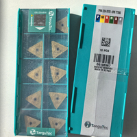 Outil de tournage CNC externe en carbure de tungstène de marque Taegutec, modèle TPKN2204PDTR-HPN TT7080, revêtement CVD, HRC45-60, pour la coupe de l'acier, OEM