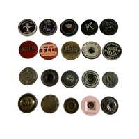 Boutons en métal pour jeans pour femmes personnalisables, cœur, diamant, écologiques, réutilisables, couleur personnalisée, taille, couleur gunmetal, style cowboy, en zamac