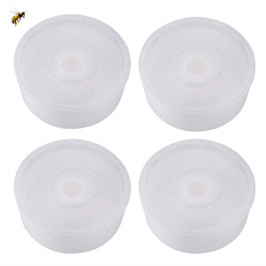 Mangeoire à abeilles ronde rapide pour ruches Mangeoire à abeilles supérieure en plastique blanc pour ruches Langstroth - Product Image 5