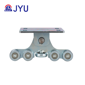 Hardware <span class=keywords><strong>de</strong></span> puerta <span class=keywords><strong>de</strong></span> alta resistencia, placa <span class=keywords><strong>de</strong></span> fijación <span class=keywords><strong>de</strong></span> rodillo <span class=keywords><strong>de</strong></span> rueda <span class=keywords><strong>de</strong></span> puerta corredera en voladizo para almacén, fábrica, Villa, escuela - Product Image 6