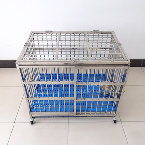 MT MEDICAL Vente en gros de cages pour chiens en acier inoxydable, robustes, à tubes carrés, pliables, pour usage intensif - Product Image 2