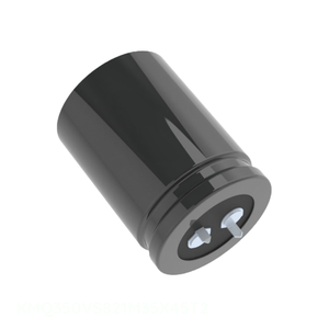 Condensador Original de Aluminio con Orificio Pasante 820uF 20% 350V SNAP TH 820 uF KMQ350VS821M35X45T2 - Product Image 1