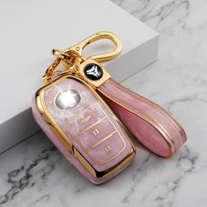 Funda de TPU suave de primera calidad para llave de coche, carcasa para Toyota <span class=keywords><strong>SIENNA</strong></span> Granvia Highlander Alphard CROWN VELLFIRE, llavero, bolsa - Product Image 3