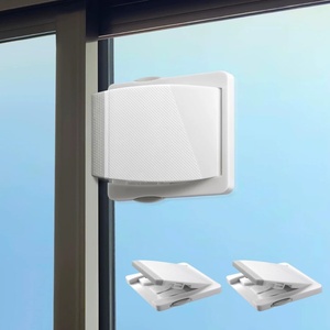 Porte coulissante en verre Serrure de sécurité <span class=keywords><strong>pour</strong></span> enfants <span class=keywords><strong>pour</strong></span> porte coulissante en verre Fenêtres coulissantes Patios <span class=keywords><strong>Placard</strong></span> Armoire Portes Bébé Serrure Preuve - Product Image 1