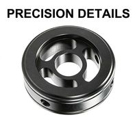 Pièces usinées CNC sur mesure de haute précision, composants mécaniques en aluminium anodisé, service professionnel de fabrication métallique