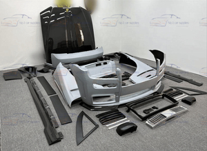 Per Rolls Royce fantasma aggiornato allo stile IV <span class=keywords><strong>M</strong></span> kit carrozzeria in fibra di carbonio a secco paraurti anteriore fari a LED tubo di scarico posteriore - Product Image 6