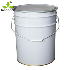 Innopack 18 Liter 20 Liter Paint Metal Tin <b>Bucket</b> with Hoop Lid Made in Jiangsu - Product Image 2