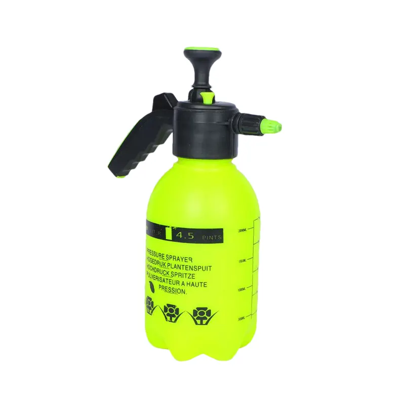 Fabrikant Leveren 2l Handdruk Waterspuitfles Plastic Tuinsproeier Handmatige Pompspray