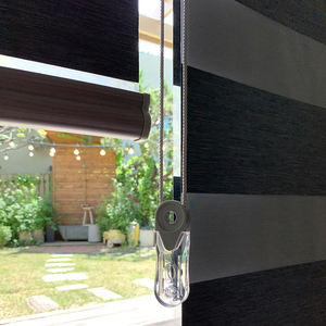 Persianas Zebra CHANGANE Hechas en Corea, Opacas, de Doble Capa, Hechas a Mano, Inalámbricas, con Control Remoto, Modernas, Personalizadas - Product Image 3