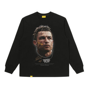 [Colección <span class=keywords><strong>Estrellas</strong></span> de Fútbol] Camiseta Deportiva Americana de Manga Larga con Estampado para Hombre, para Ronaldo, Neymar, Haaland, Corte Regular - Product Image 6