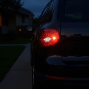 Luz Trasera Calavera para Volkswagen Tiguan 2009-2011, Lado Derecho, Usada, Repuesto Halógeno, 12V, Lente Roja - Product Image 2