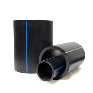 PUHUI 160mm High Pressure Poly Pipe Drainage HDPE Poly Pipe Drain