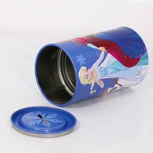 2025 nóng bán cá nhân thiết kế tin hộp tròn kim loạ<span class=keywords><strong>i</strong></span> tiền Hộp Quà Tặng lon đồng xu tiết kiệm ngân hàng con heo đất ngân hàng - Product Image 5