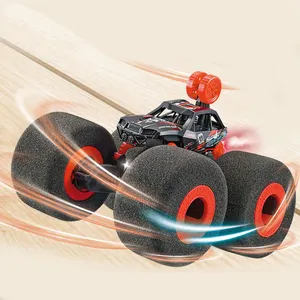 7CH海绵轮遥控汽车玩具无线电控制特技爬山车玩具遥控高速喷雾特技汽车玩具