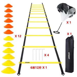 Set Tali Latihan Agility Ladder Sepak Bola, Diskon Besar, Custom Lembut - Product Image 3