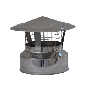 Capuchon de pluie de <span class=keywords><strong>cheminée</strong></span> de poêle à bois OEM Capuchon de <span class=keywords><strong>cheminée</strong></span> de 6 pouces <span class=keywords><strong>Vis</strong></span> renforcée Installation facile - Product Image 5
