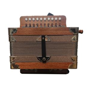 SEASOUND OEM <span class=keywords><strong>Accordéon</strong></span> <span class=keywords><strong>Diatonique</strong></span> Professionnel en Bois JB1004 20 Boutons <span class=keywords><strong>2</strong></span> Basses 4 Registres Haute Qualité - Product Image 3