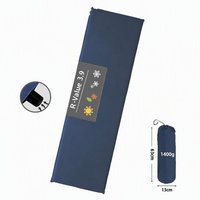 Matelas de camping léger et imperméable 4 saisons, en polyester 190T enduit de PVC, tapis de couchage pliable portable pour la randonnée en plein air