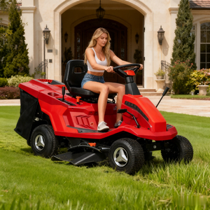 Vente flash GR2120 Tracteur de jardin et de pelouse de qualité industrielle avec moteur 2 temps de 190 cm³ - Product Image 6