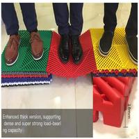 Dalles de sol en PVC modernes antidérapantes à emboîtement pour garage, atelier de lavage de voitures et boutique de detailing automobile - Vente en gros usine