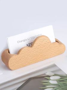 Qakai scatola di biglietti da visita minimalista noce nera faggio tavolo di stoccaggio stile europeo artigiano Design - Product Image 2