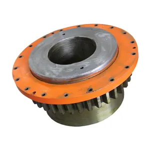 Roller Chain Coupling Flexible Mechanical Shaft Torque Limiter With Sprocket Chain