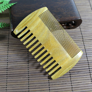 Sandalwood <b>Comb</b> 15 Cm <b>Wide</b> Tooth Multifunction Hair Massage <b>Comb</b> For Women Children Adults Household Use - Product Image 1