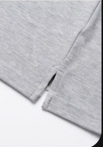 Polo homme brodé sur mesure |   T-shirt respirant épais gris clair mélangé |   Polo uni décontracté à manches courtes en gros - Product Image 5
