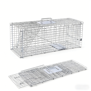 Piège à animaux sauvages de qualité professionnelle avec déclencheur rapide pour le contrôle des renards, des coyotes et des prédateurs sur les fermes, les ranchs et les terrains de chasse - Product Image 2
