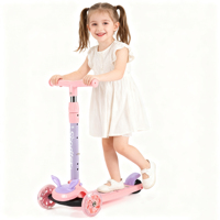 Trottinette à 3 roues pliable certifiée EN71, légère et moderne, pour enfants de 3 à 10 ans, idéale pour l'extérieur – Meilleure vente à prix abordable