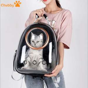 Mochila transportadora de mascotas tipo cápsula espacial, transparente y brillante, de gran espacio, para exteriores, la más vendida. - Product Image 6