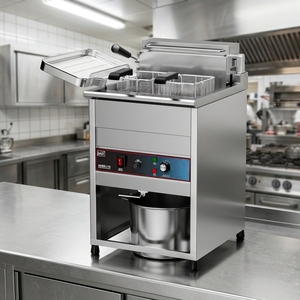 Freidora Eléctrica Vertical Comercial de 20L para <span class=keywords><strong>Pollo</strong></span> <span class=keywords><strong>KFC</strong></span>, de un Solo Cilindro, con Gran Capacidad para Papas Fritas y <span class=keywords><strong>Pollo</strong></span> - Product Image 5