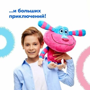 Nouveau produit - Ozzy, adorable poupée de dessin animé <span class=keywords><strong>russe</strong></span>, jouet en peluche à oreilles bleues, coton PP, 31 cm-50 cm, pour enfants - Product Image 5