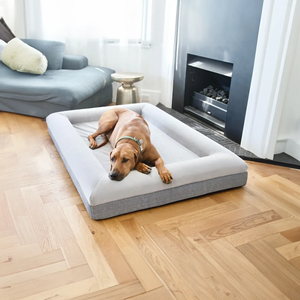 Cama ortopédica de espuma viscoelástica grande impermeable de lujo para perros - Product Image 2