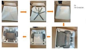 Nueva Silla de Oficina Ergonómica de Malla para Computadora, Silla de Escritorio Ejecutiva Premium de Aluminio Giratoria y Reclinable al por Mayor - Product Image 4